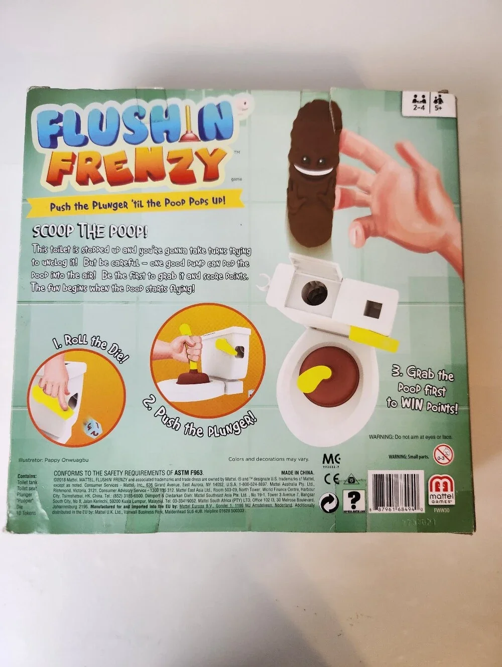 Mattel flushin frenzy